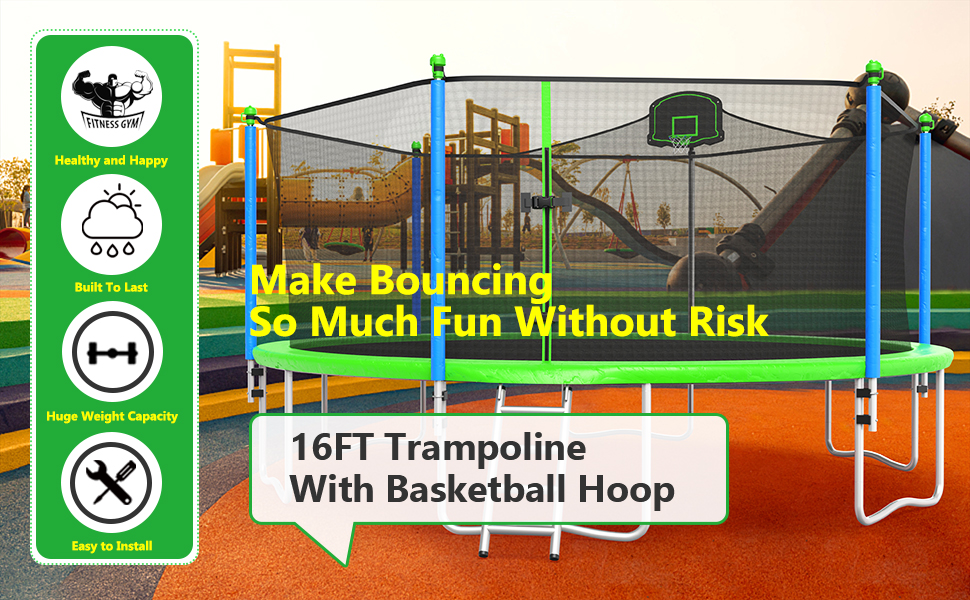 16ft trampoline