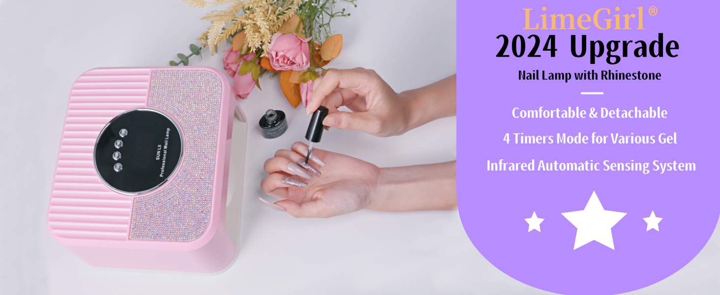 nail dryer fast drying for all gel nail polish