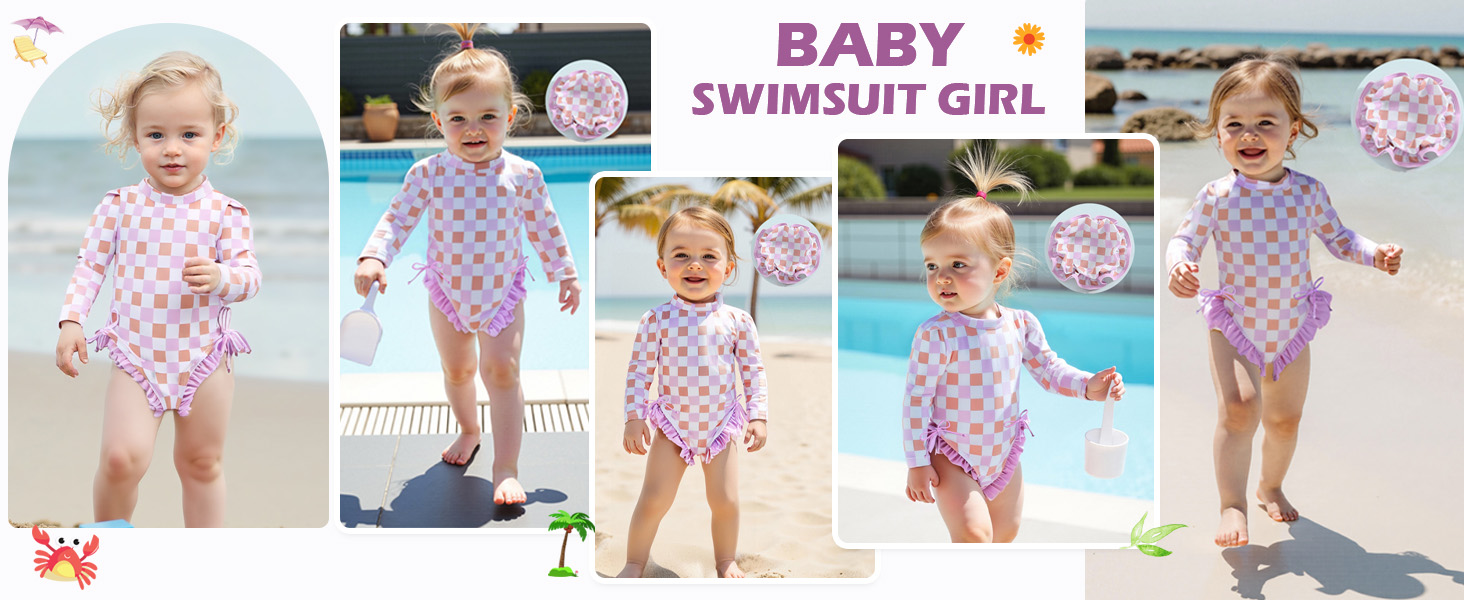Engofs baby swimsuit girl