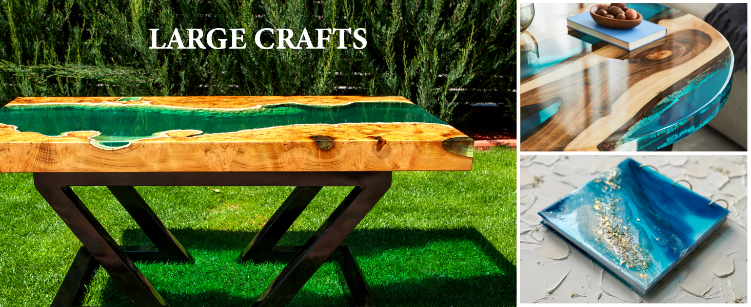 Epoxy Resin 68OZ Crystal Clear Epoxy Resin Kit No