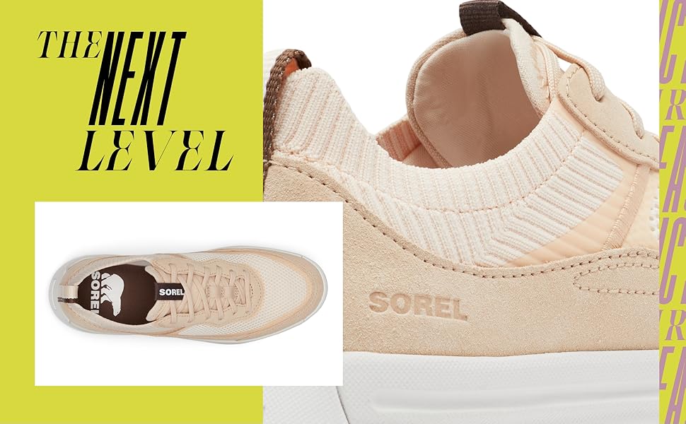 Amazon.com | Sorel Women's ONA 503 Knit Low Sneakers - White