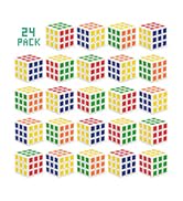 Vdealen 24 Pack Mini Cube Puzzle Party Favors for Kids, Puzzle Game Toys School Rewards & Classro...
