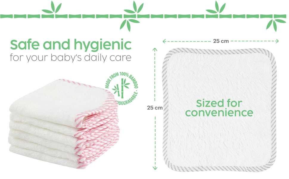 Large Baby Washcloths