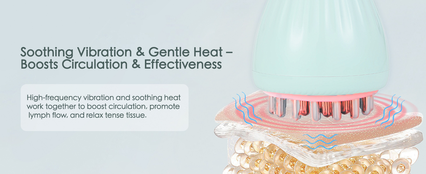 Lymphatic Drainage Massager,Cellulite Massage Tool