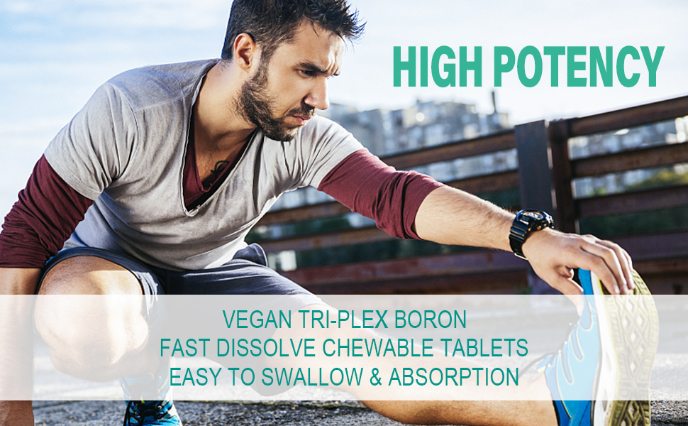 Triple Boron Complex 10mg, Triple Action Boron Citrate
