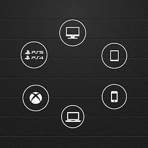 Compatible with PC, Mobiles, Tablets, Playstation and Xbox