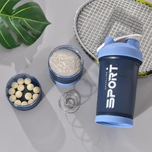Protein-Shaker Flasche Shakes Shake Shaker Flaschen Classic 450ml Non Leak Cap Cup Supplement Perfect