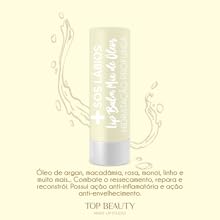 SOS LÁBIOS LIP BALM MIX DE ÓLEOS 3, 5GR TOP BEAUTY, Top Beauty