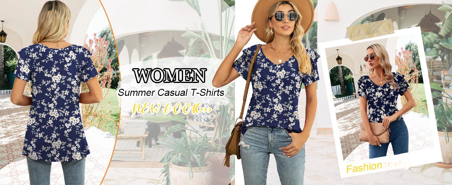casual tops for women