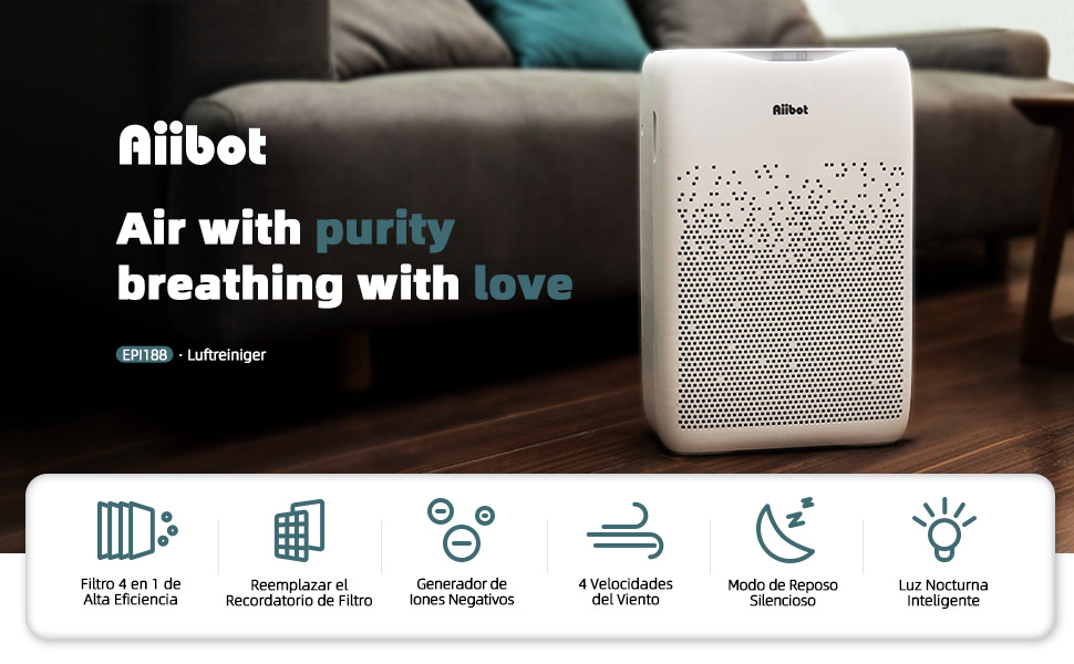 Aiibot purificador de aire