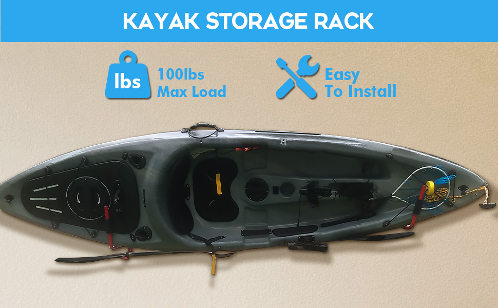 Kayak Storage Wall Mount Rack