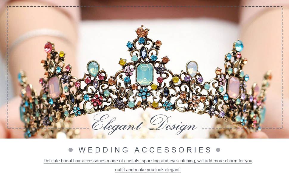 baroque queen crown for women