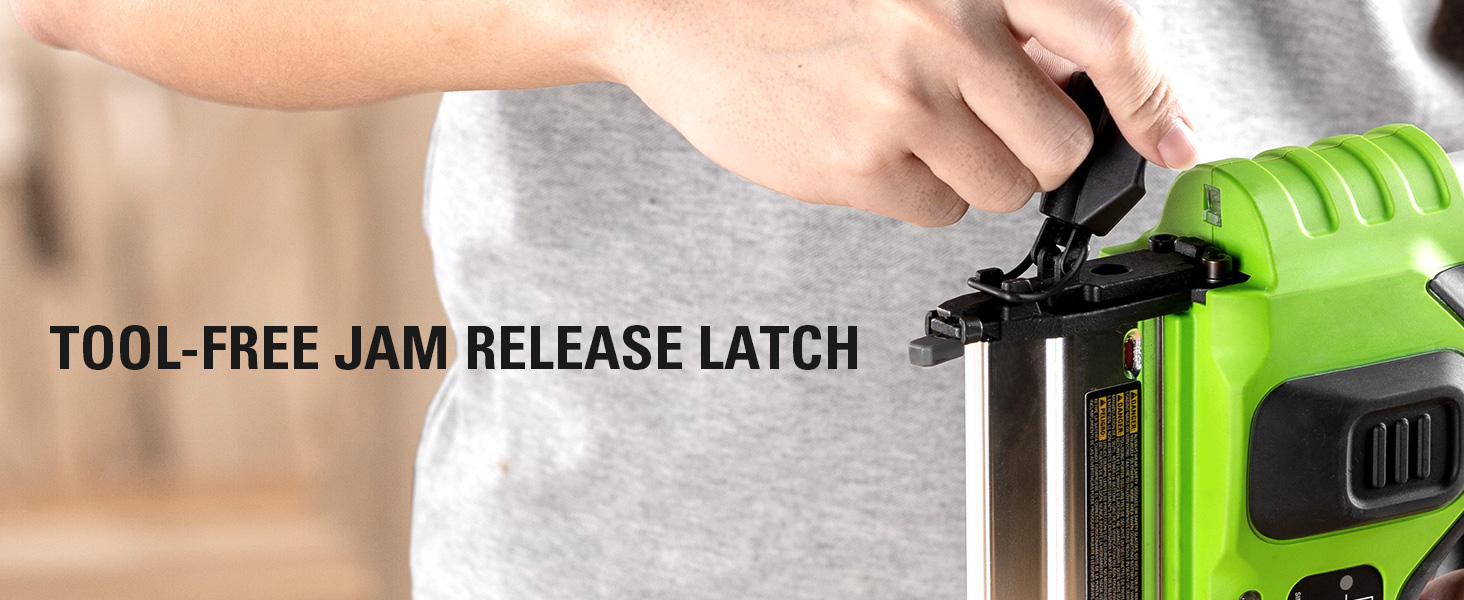 Greenworks 24V 18Gauge Brushless Cordless AirStrike Brad Nailer (Tool