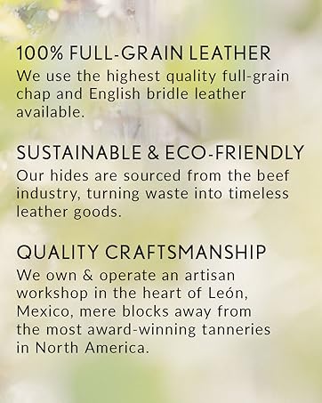 100% FULL-GRAIN LEATHER
