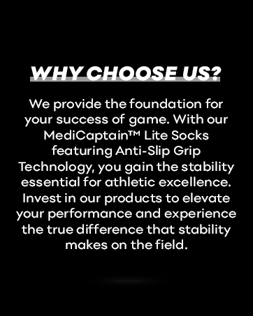 Grip socks for soccer players game