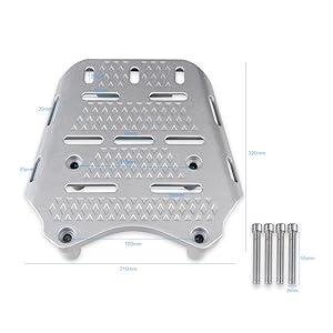 オートバイ後部荷物ラック