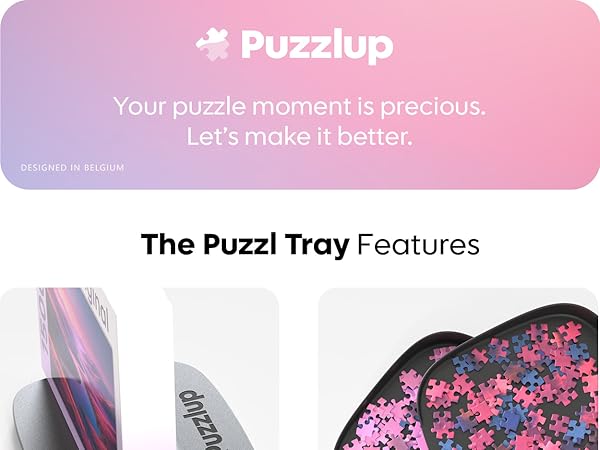 puzzle tray puzzle storage tray puzzle saver puzzle sorting trays stackable puzzle accessories 