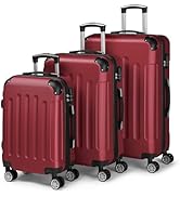 LEADZM Reisekoffer Set 3 Teilig + 4 Rollen + Zahlenschloss | Silbergrau für Business Reisen (Style 1)  
LEADZM ABS Reise D847df4e A42e 4de0 82b4 283a6a8b41d5. AC SR166,182