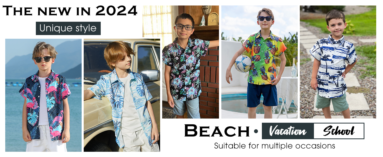 hwaiian shirt for boys