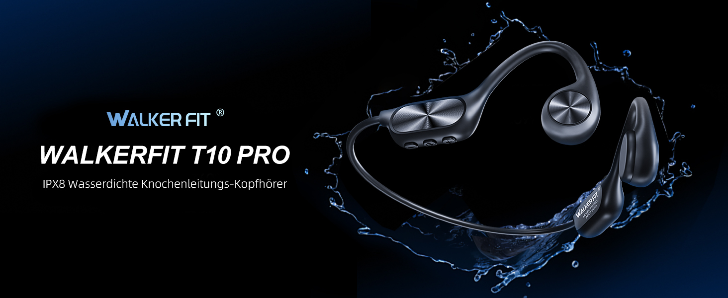 WalkerFit T10PTO kemik iletimli kulaklıklar