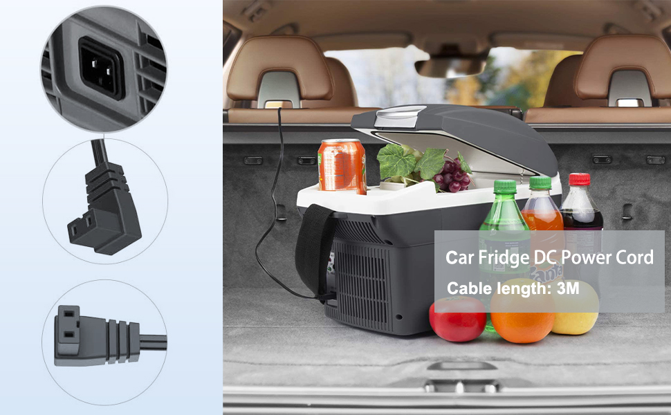 VHBW 12V Car Refrigerator Power Cord Fridge Freezer Power Cord for Bodega, AstroAI