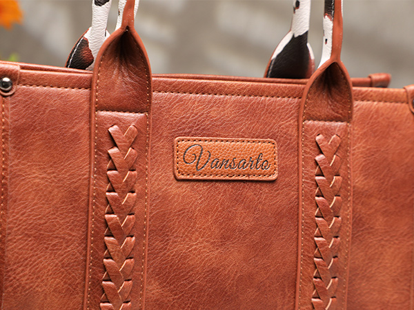 Amazon.com: VANSARTO Cow Print Tote Bag for Women Western