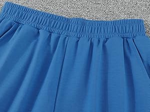 elastic waisted long pant set