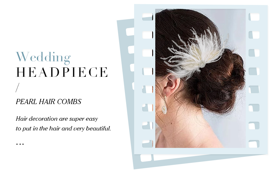 flower hair comb