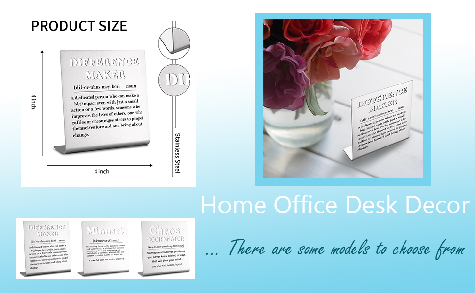 Difference Maker Sign