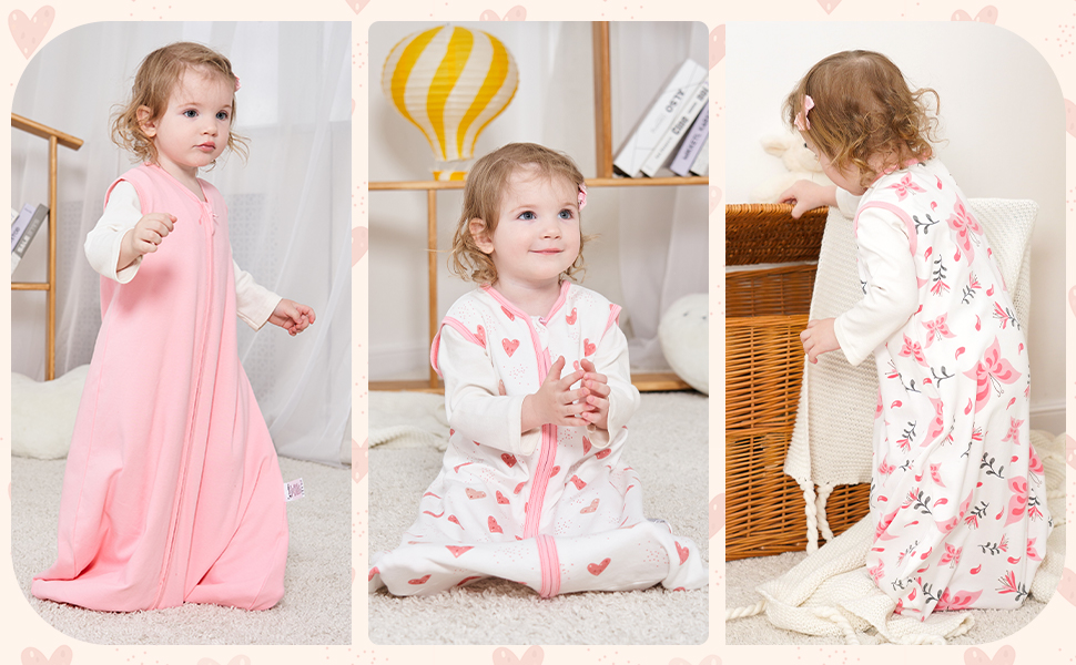 Yoofoss Baby Sleep Sack 1824 Months Baby Wearable Blanket