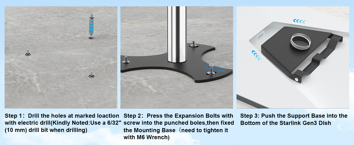 Starlink Gen 3 Wall Mount