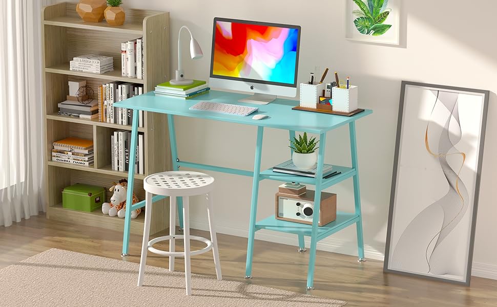 computer desk home office 43 inch study desk