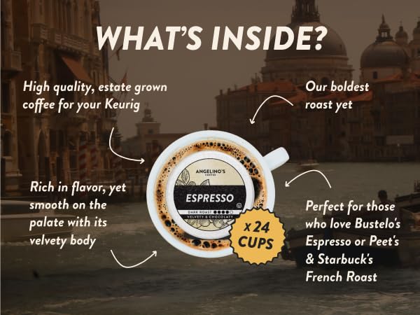 compatible with keurig expresso pods - 24 count