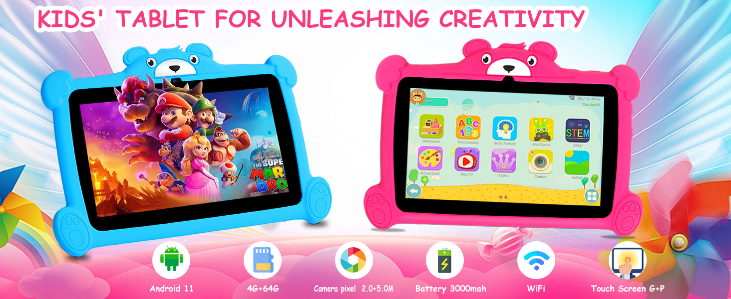  7 Inch Kids Tablet