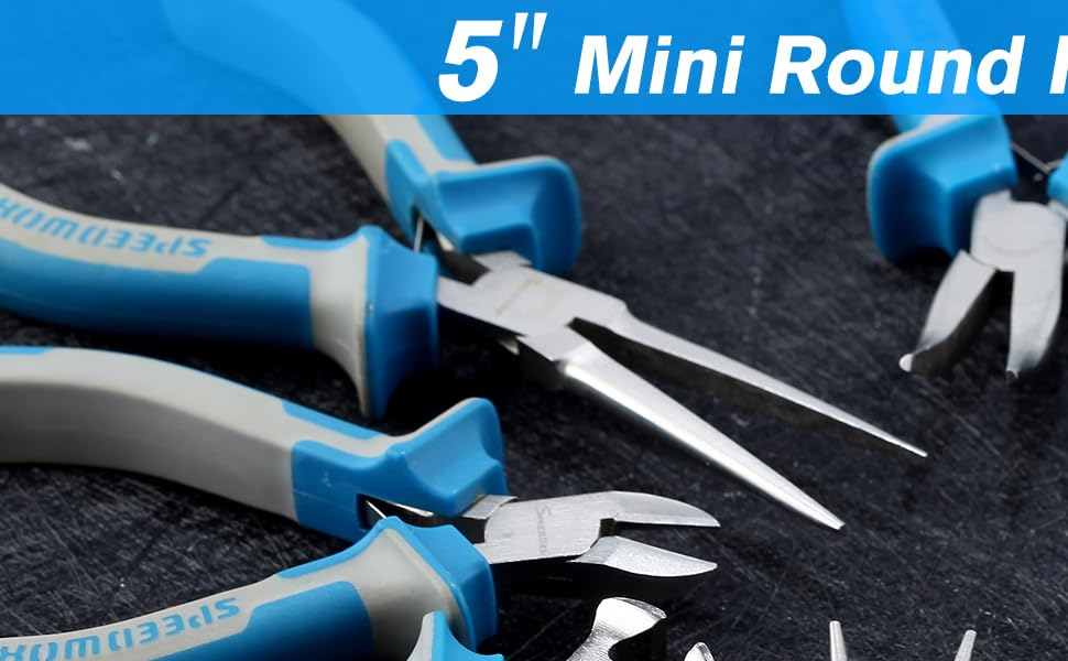 5" Mini Round Nose Pliers
