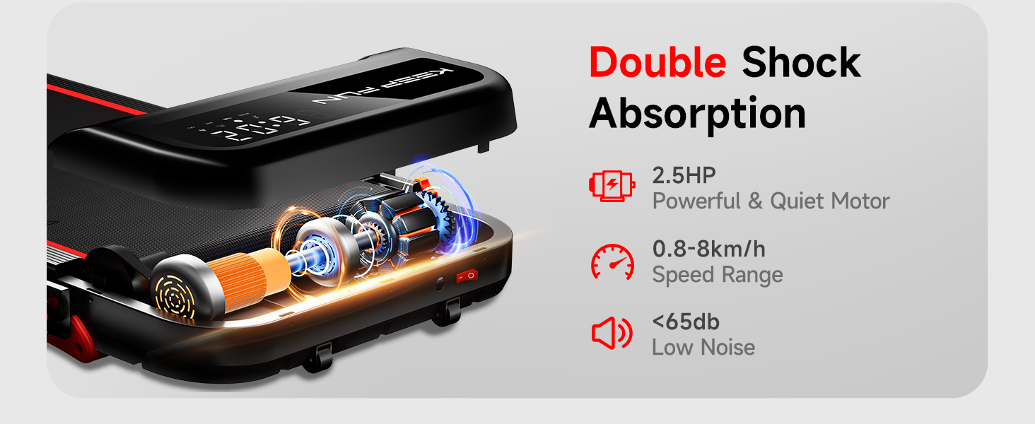 walking pad with handle