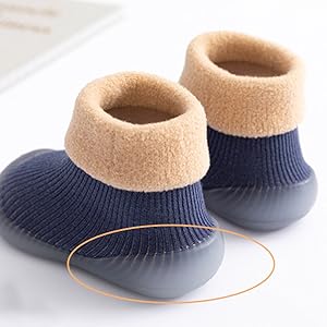 winter warm baby boys girls slippers socks