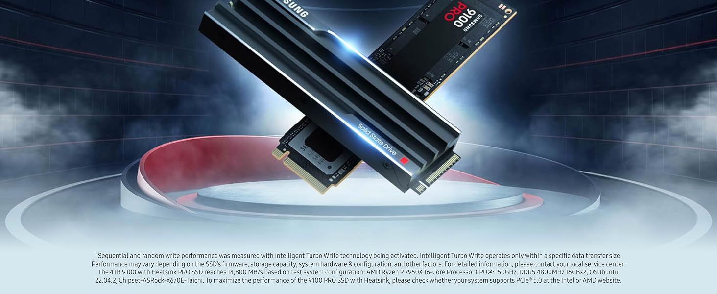9100 PRO with Heatsink