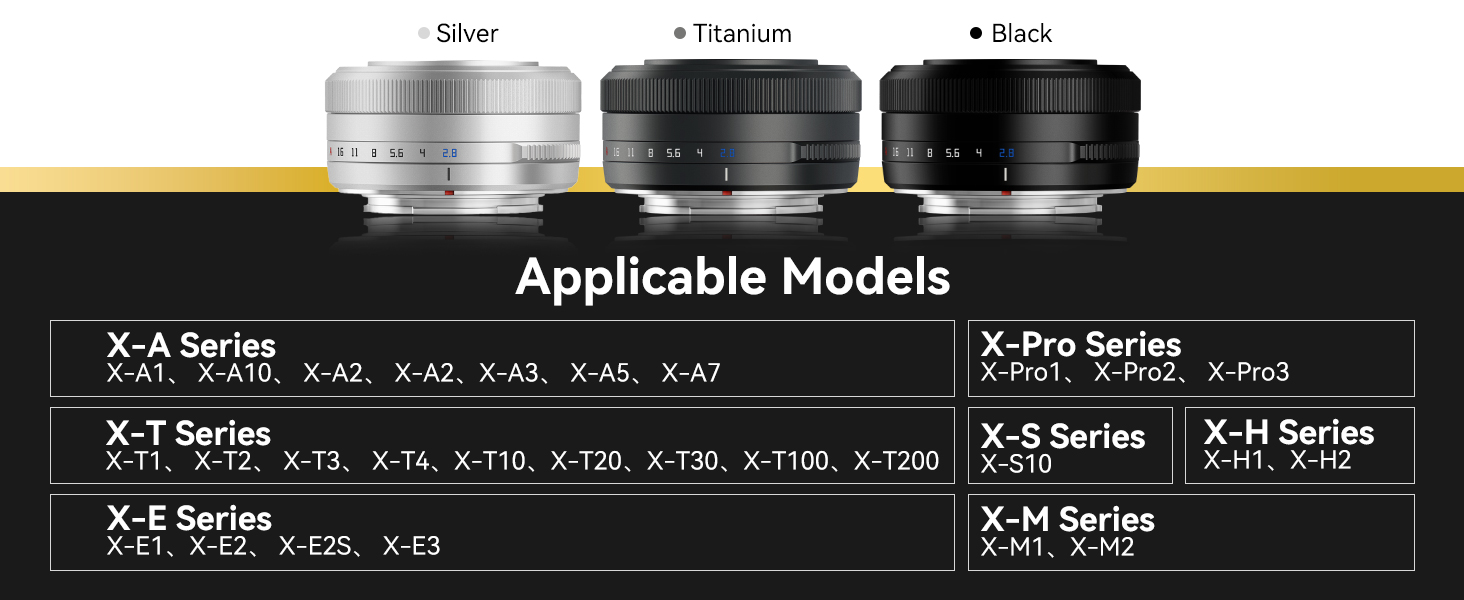 TTartisan 27mm F2.8 X-mount
