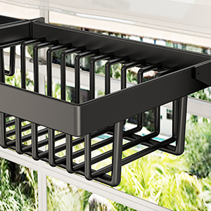 dish rack over the sink