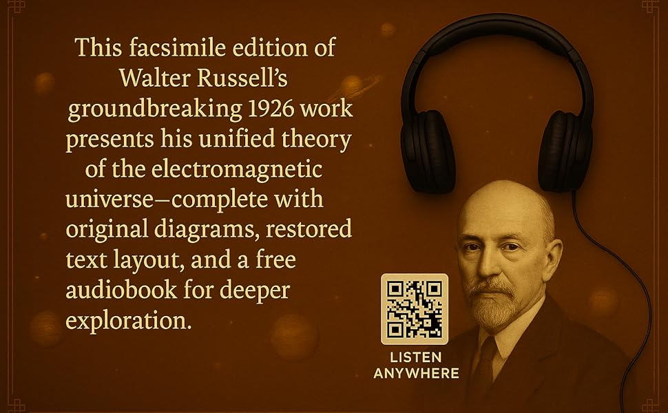 Photo of Walter Russell book has original illustrations, diagrams, and text