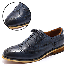 oxfords brogue schnürhalbschuhe