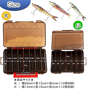 ハードルアー 1４個セット 多色ルアーボックス ハードルアー 14個セット 多色ルアーボックス Amazon.co.jp