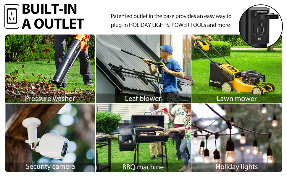 GFCI Outlet for applications
