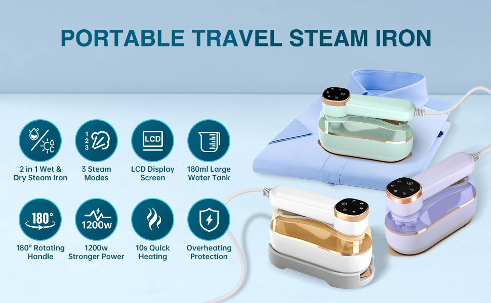 Portable Travel Steam Iorn