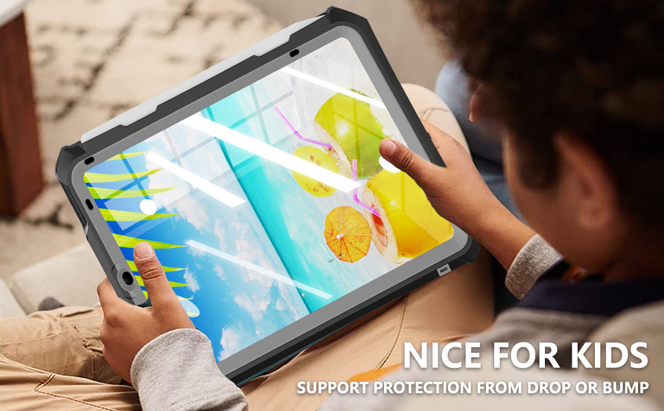 SHELLBOX 防水ケース iPad mini 6世代 7世代 8.3インチ Amazon.com: ShellBox Case Fit with iPad mini 7(A17 Pro)/ 6