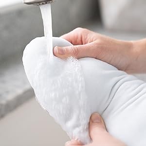 organic plush baby bathtub sink insert