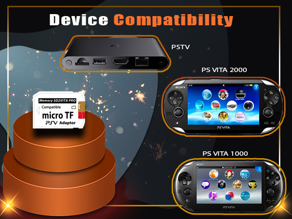 Amazon.com: SD2Vita 6.0 PS Vita Memory Card Adapter with