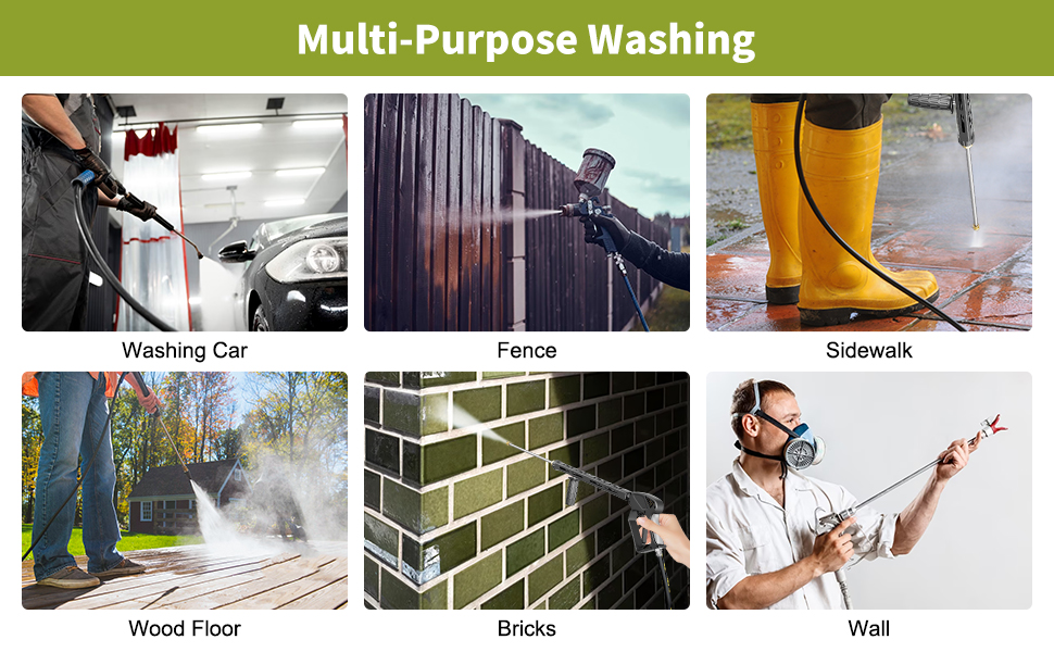 pressure washer hose for cleaning purposes