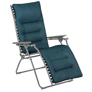 Lafuma ラフマ リクライニングチェア アウトドア グリーンST1924 フランス製 Lafuma/ラフマ メッシュリクライニングチェア 通販